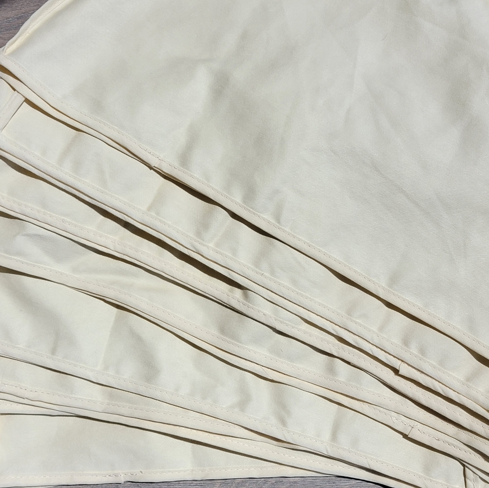 10pcs the container store natural cotton shoulder garment covers - Picture 5 of 8